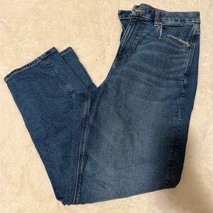 American Eagle Outfitters Relaxed Fit Dark Blue Jeans
